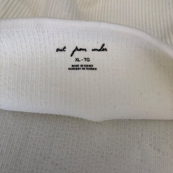 NWOT URBAN OUTFITTERS Out from Under Women's White Halter Top Vest Size XL - Picture 5 of 5